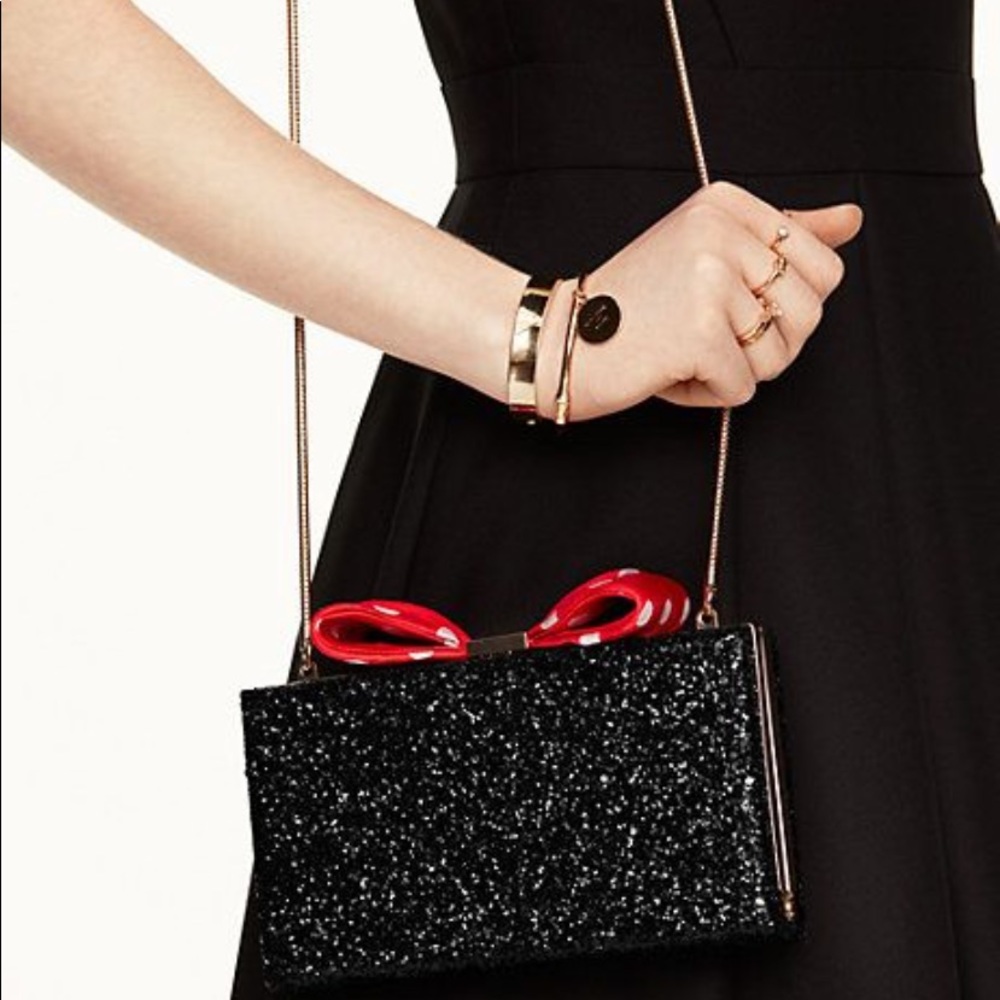 Kate spade Minnie Mouse clutch crossbody black - Picture 5 of 8